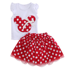 Load image into Gallery viewer, Emmababy 2Pcs Clothes Set!!! NEW Toddler Baby Girls Kids Princess Tops +Skirt