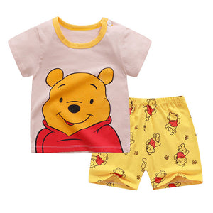 2019 Summer Princess Baby Girl Clothes, Newborn Clothing Pink Tshit Outfits For Kids 6 M -24 Months